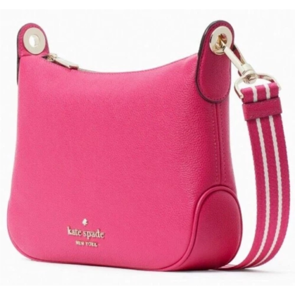 NWT Kate Spade Rosie Crossbody in Tropical Pink Pebbled Leather